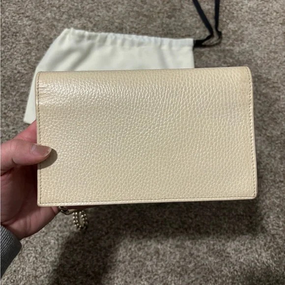 Authentic Gucci Interlocking G Chain Wallet - Picture 10 of 12